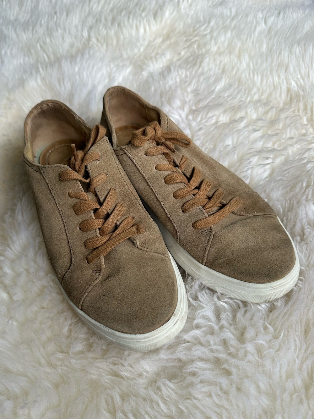 Portland Leather Patina Suede Leather Low Top Street Sneakers